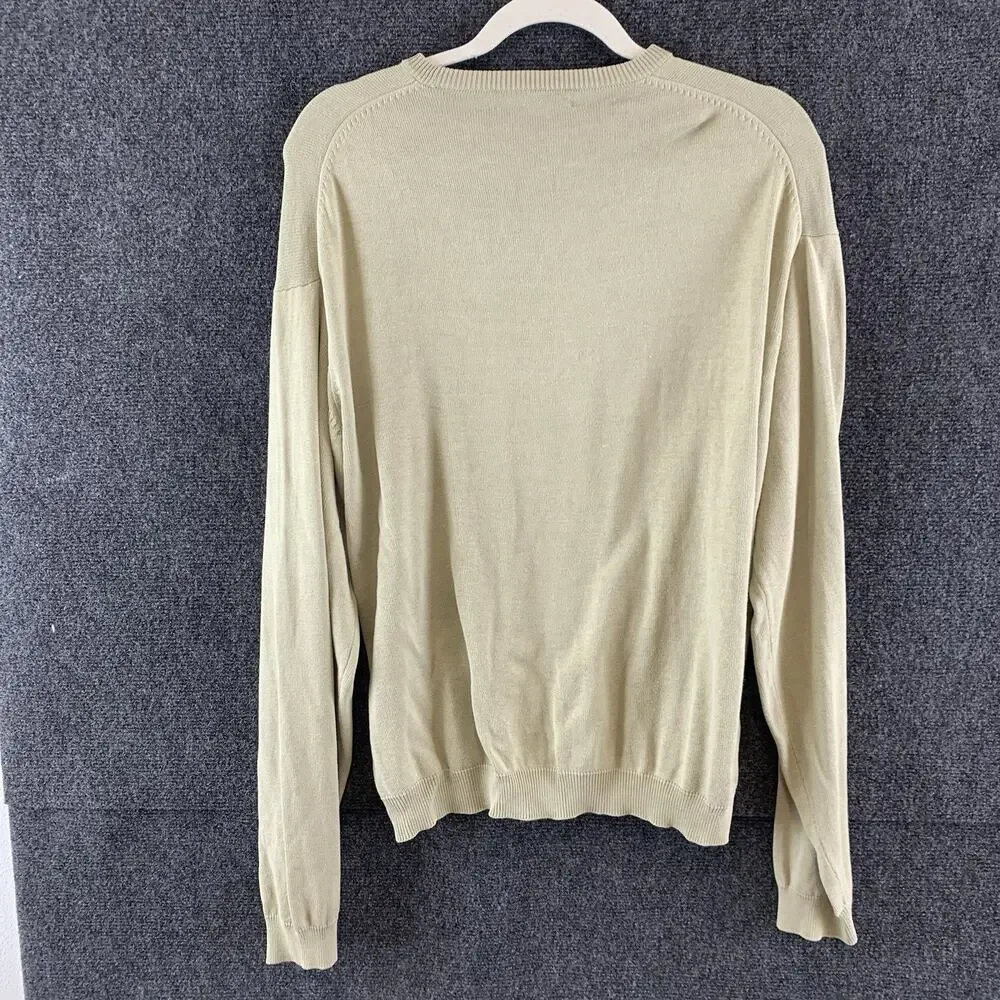 VTG Harold Powell Men’s Sweater 80% Silk 20% Cotton Lightweight Size Medium
